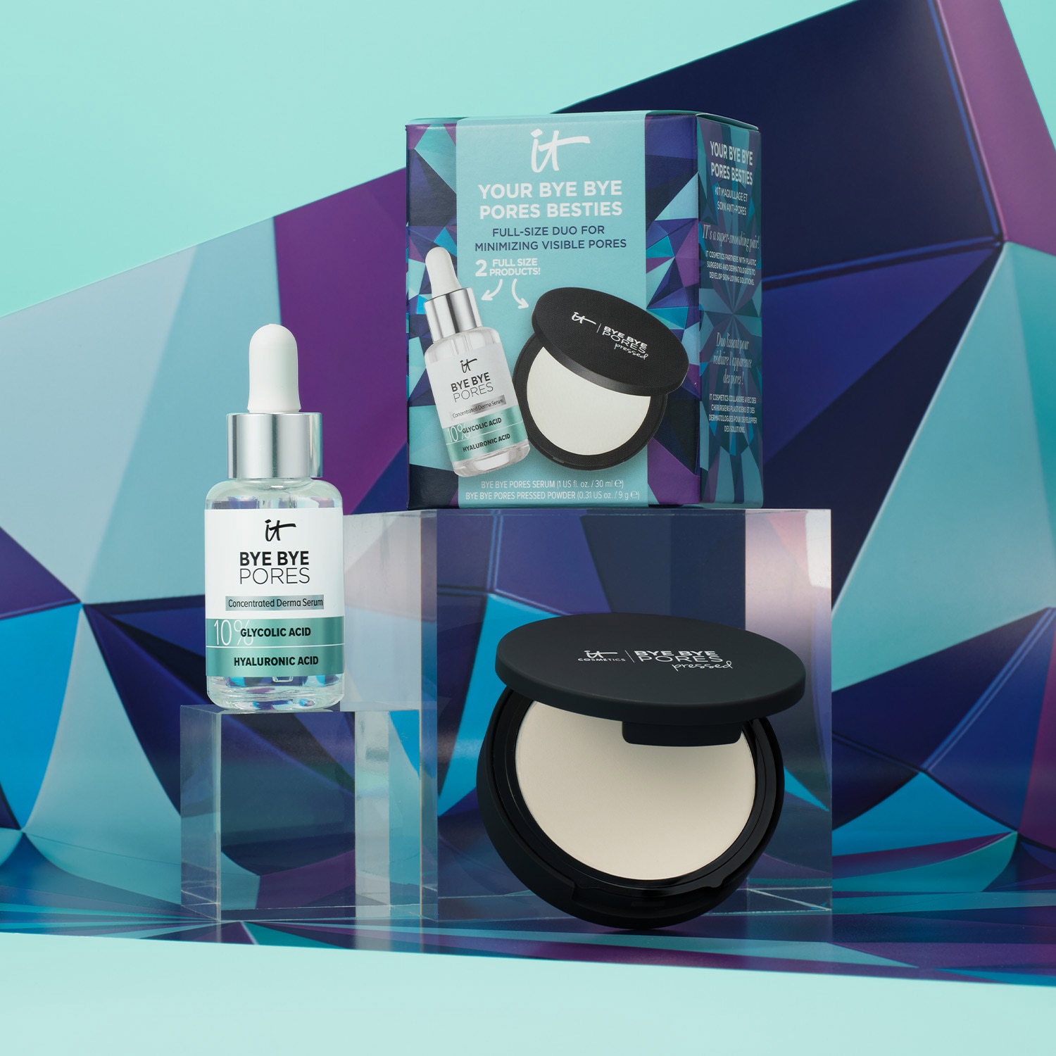YOUR BYE BYE PORES BESTIES DUO (SET DE SUERO Y POLVO PARA CUIDADO DE POROS)
